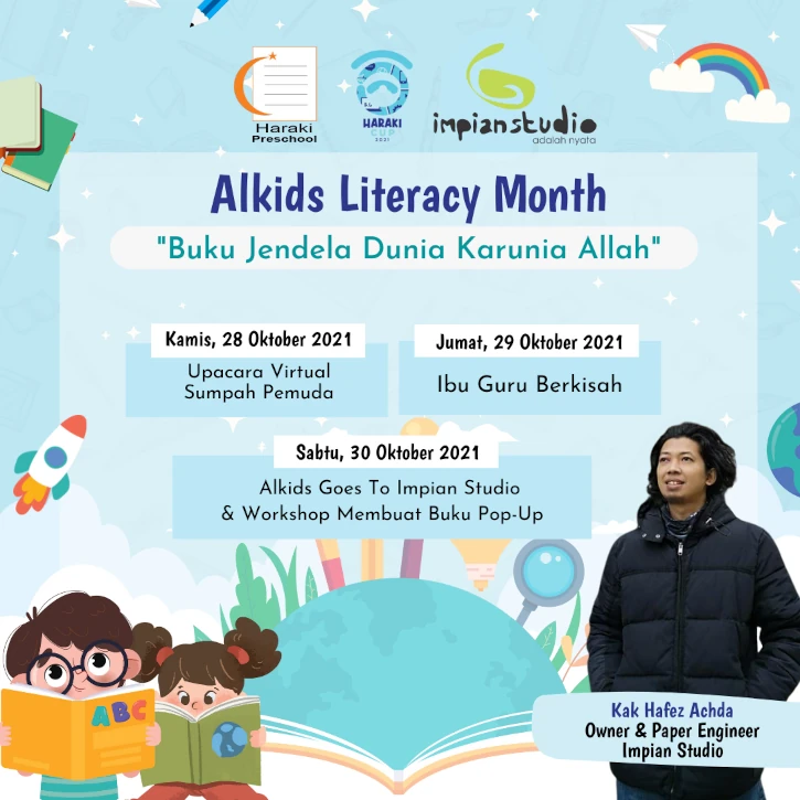 Literacy Month: Alkids Goes to Impian Studio, Yogyakarta