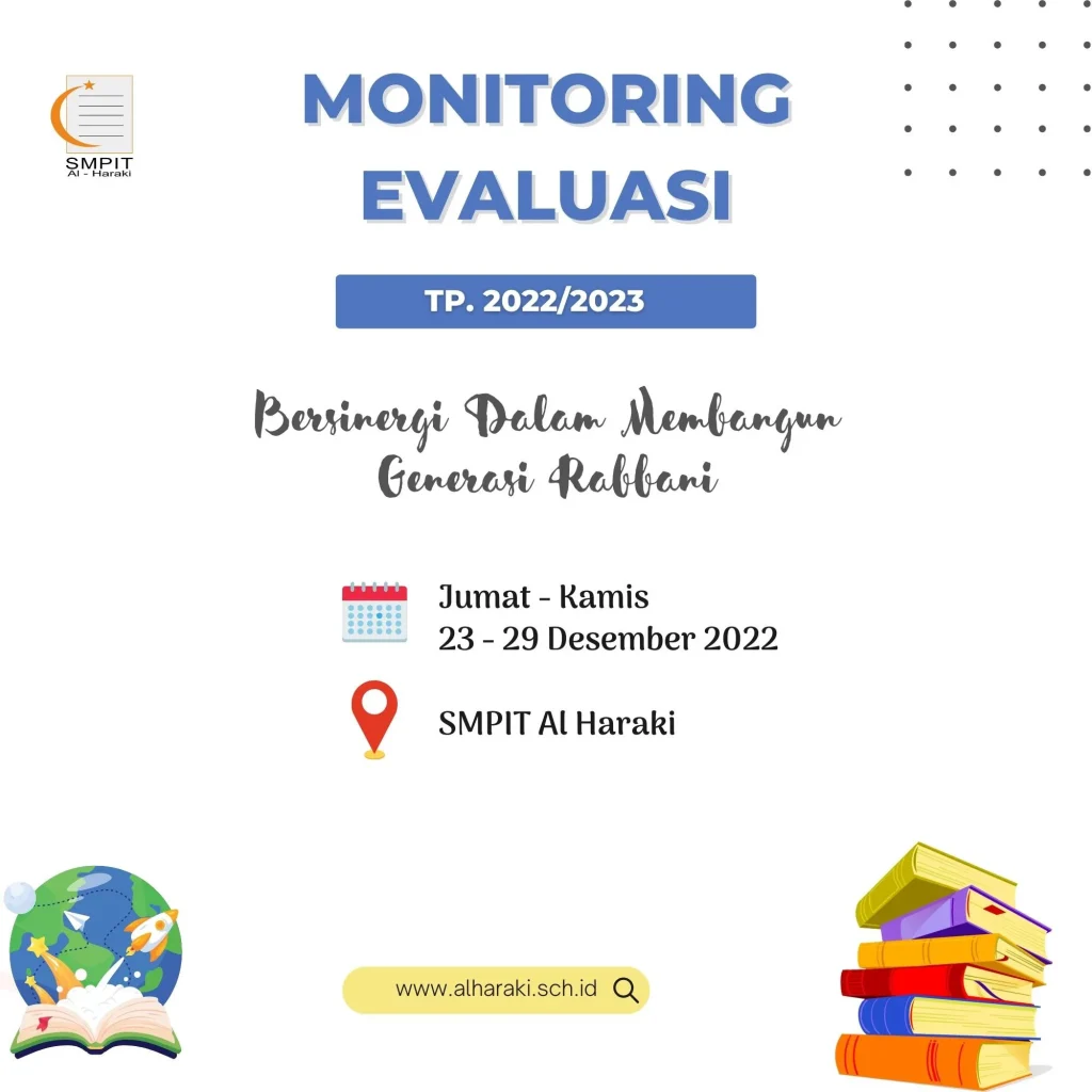 Monitoring dan Evaluasi Guru serta Rihlah  Karyawan SMPIT Al Haraki Tahun 2022
