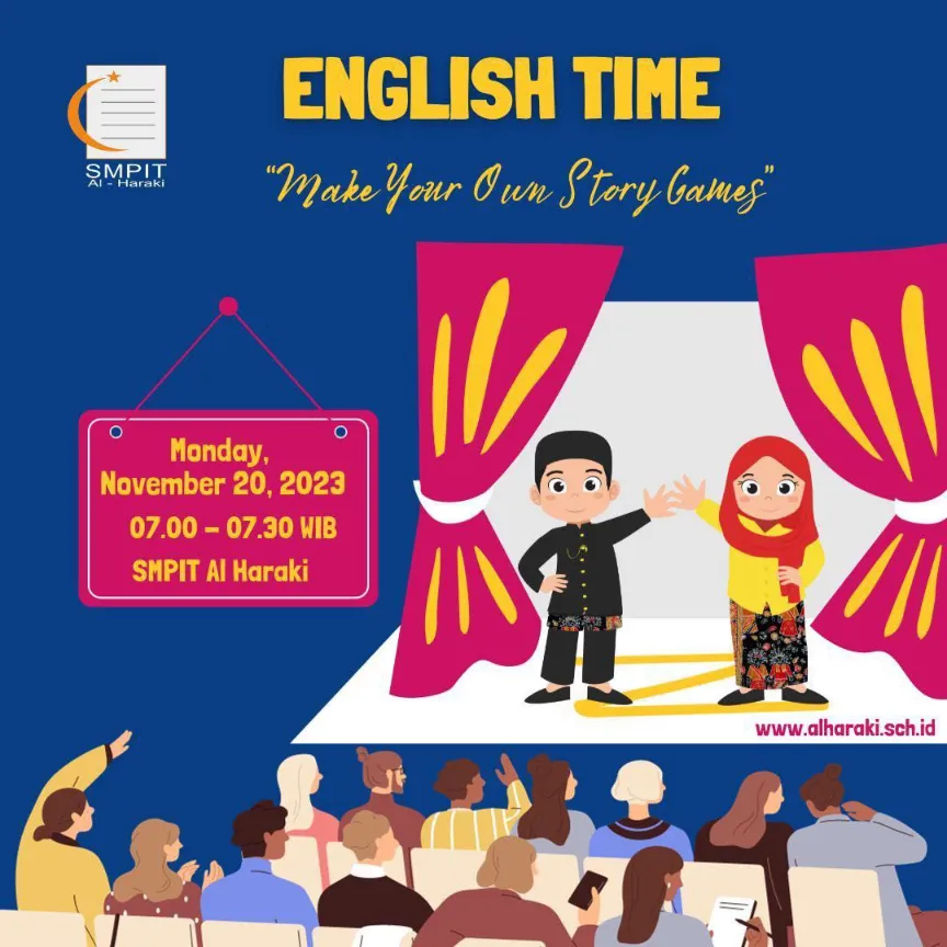 English Time #4: Menyemarakkan Kemampuan Berbahasa Inggris Melalui Cerita Kolosal