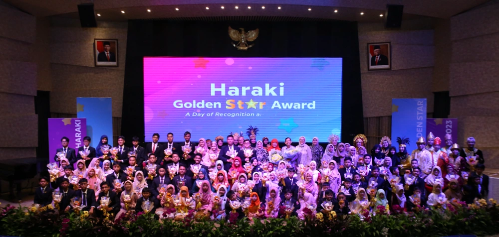 Haraki Golden Star Award 2023: Puncak Inspirasi dan Prestasi di SIT Al Haraki